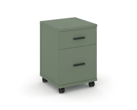 Тумба мобильная 1 ящ. 1 распаш. фасад CN.TUM-009 B 420x420x615 Концепт / Concept images