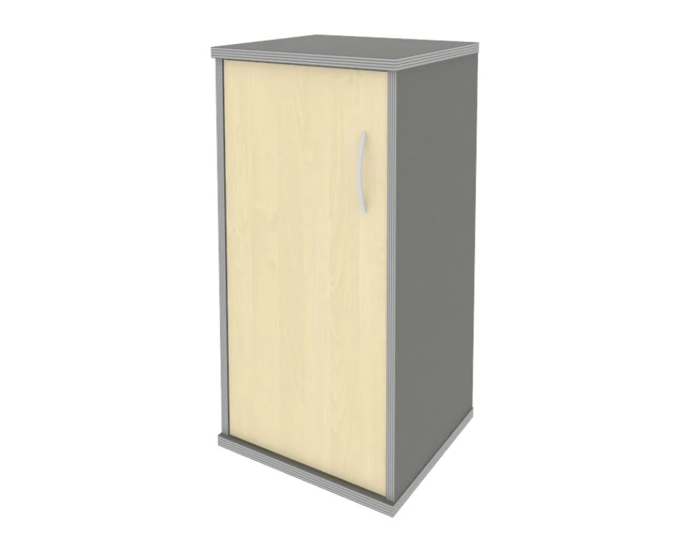 Шкаф низкий узкий левый 1 низкая дверь ЛДСП Рива / Riva