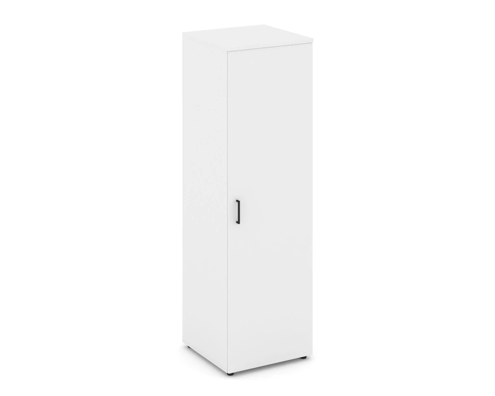 Гардероб узкий глубокий с полкой и штангой-трубой овальной 600x600x1982 зад. стенка HDF Стайл Проджект / Style Project