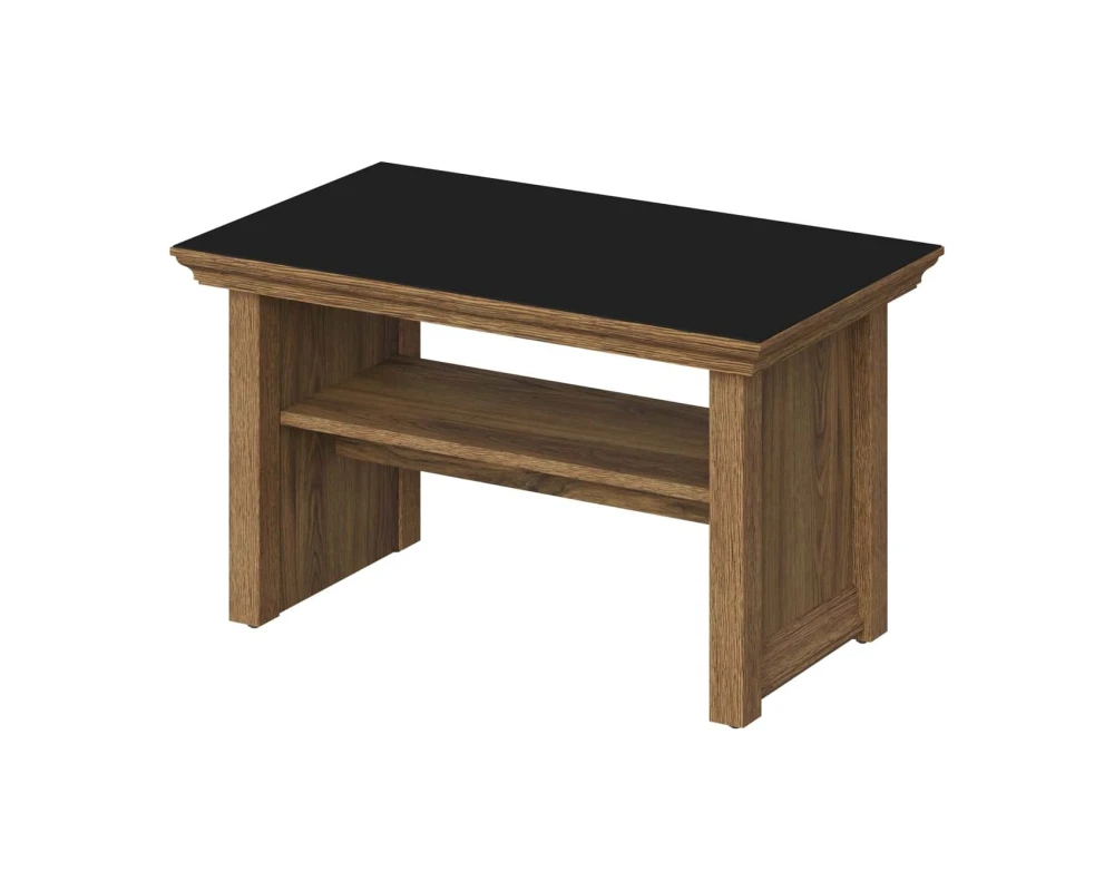 Стол журнальный 90х50,7х52 London New Графит/Дуб чарльстон