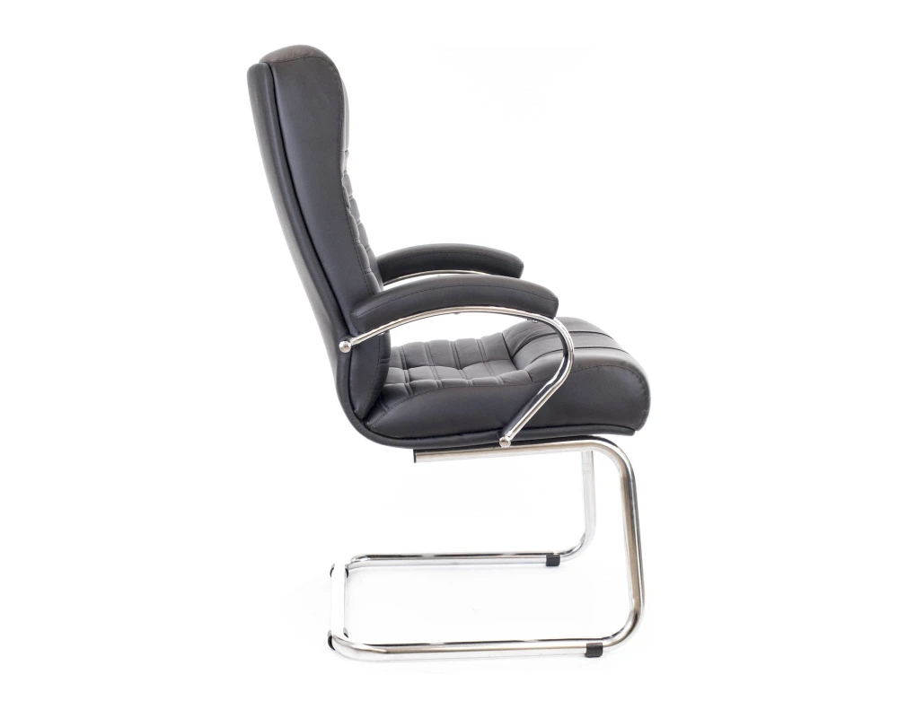 Кресло Everprof Атлант СФ / Atlant CF Экокожа, Черный