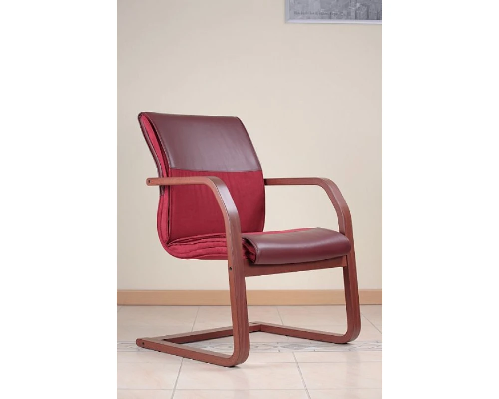 Кресло ЛОНДОН В, комб, дерево