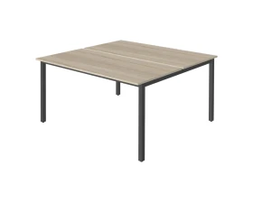 Сдвоенный стол на металлокаркасе WM-2+WM-2+WM-2-02 Work images