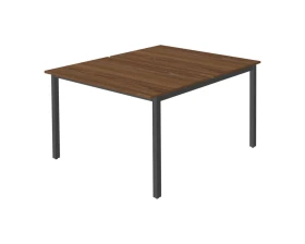 Сдвоенный стол на металлокаркасе WM-4+WM-4+WM-4-02 Work images