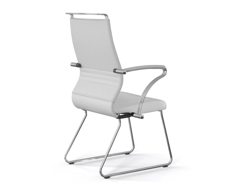 Кресло ErgoLife S W M3-167K F54 Экокожа, Белый