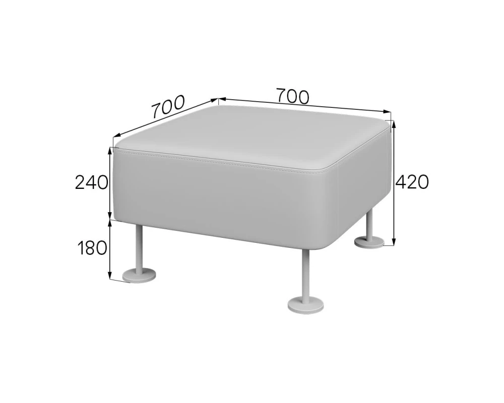 Пуф СМ-П90° Смарт MVK
