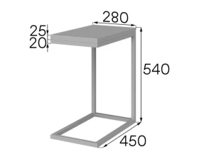 Стол Т1 Т-столики MVK images