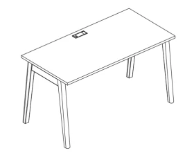 Стол письменный 180x70x75 Albero images